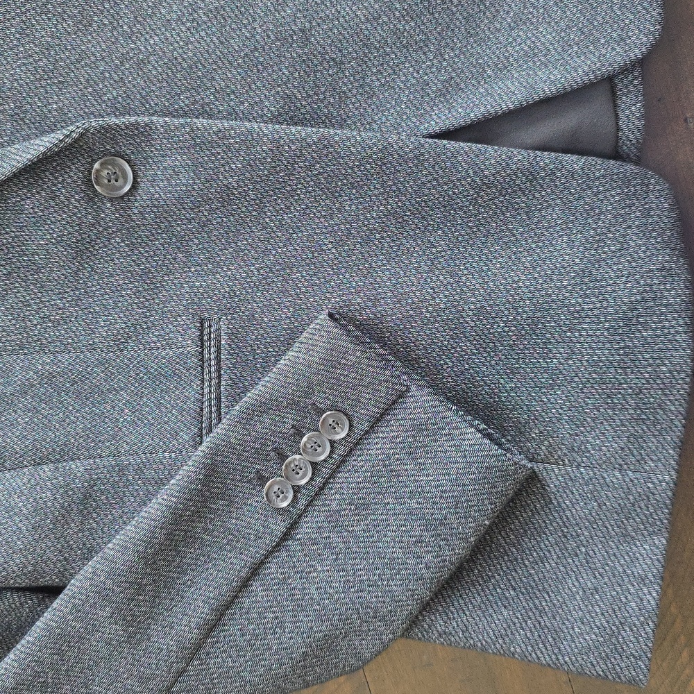 NWT Ann Taylor Factory Charcoal Gray Blazer, Size 10P - Picture 6 of 8